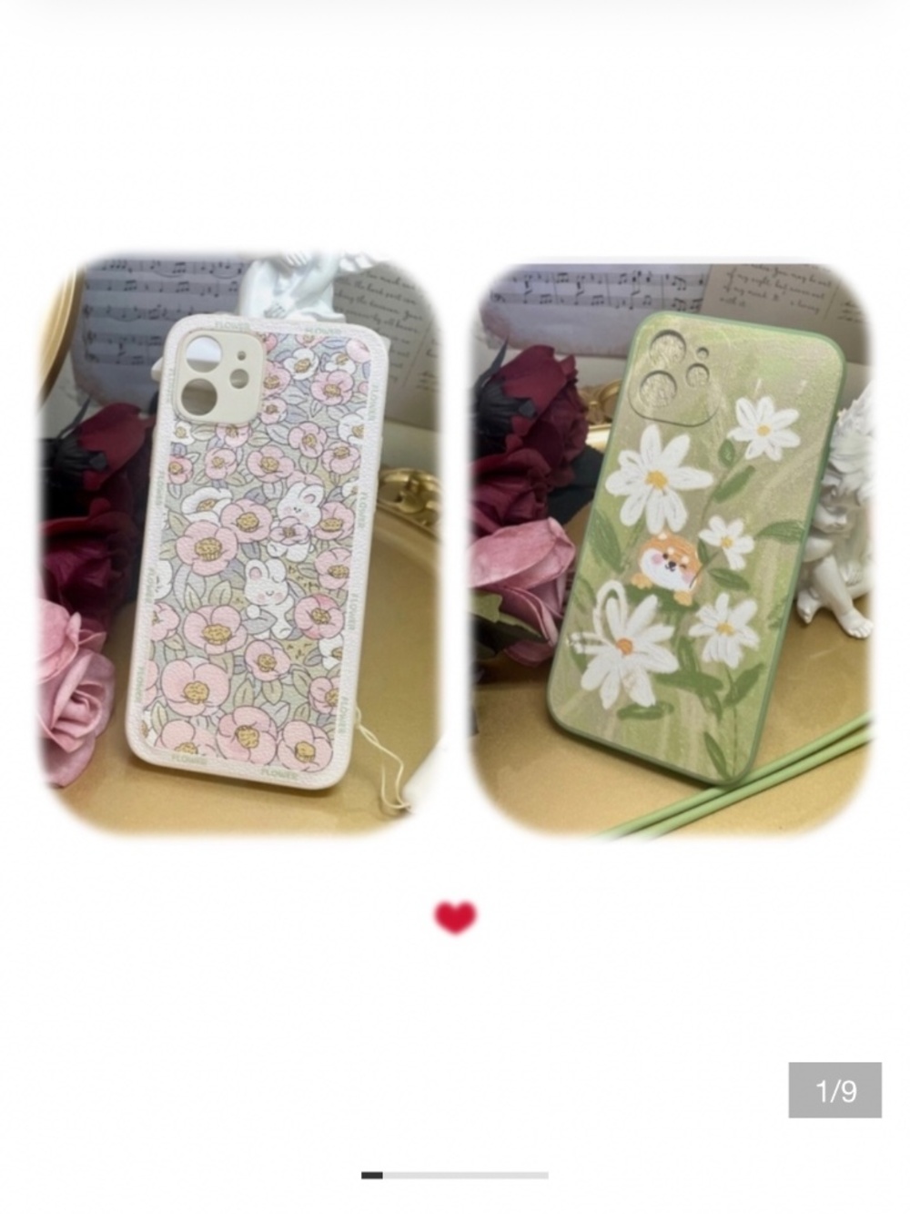 2 items.iPhone 12/13/PRO/PROMAX/MINI cute case, animal cartoon case